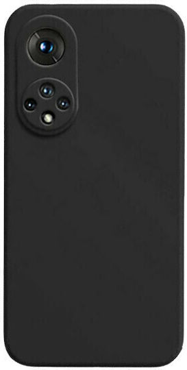 Silky Soft Touch Umschlag Rückseite Silikon Schwarz (Huawei Nova 9 / Honor 50 5G)