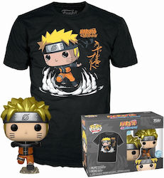 Funko Pop! Tees Animație: Naruto - Naruto (Running) (Mare) Ediție Specială