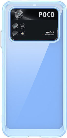 Hurtel Outer Space Back Cover Πλαστικό / Σιλικόνης Μπλε (Poco M4 Pro)