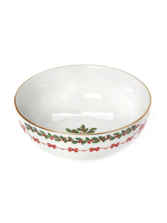 Cryspo Trio Weihnachtlich Schale Porzellan Mehrfarbig B7xH7xD18cm.