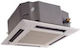 Gree Cassette Fan Coil 7.4/8.4kW 84x84x24cm White