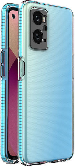 Hurtel Spring Back Cover Σιλικόνης 1mm Light Blue (Realme 9i, Oppo A36, Oppo A76, Oppo A96)