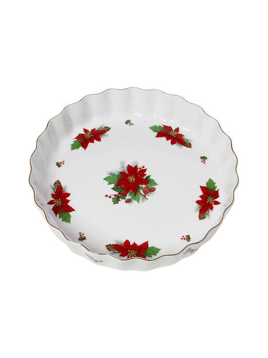 Cryspo Trio Christmas Bowl Porcelain Multicolour L31xW6xD31cm.