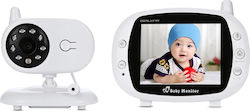 Factory Baby Monitor SP 850 with Camera & Screen 3.5" with Two-Way Audio & Lullabies