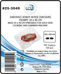 GTSA Grainy Vacuum Sealer Bag 400x300mm 100pcs