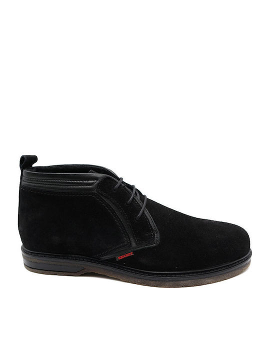 Kricket Steven Suede Black Men's Boots