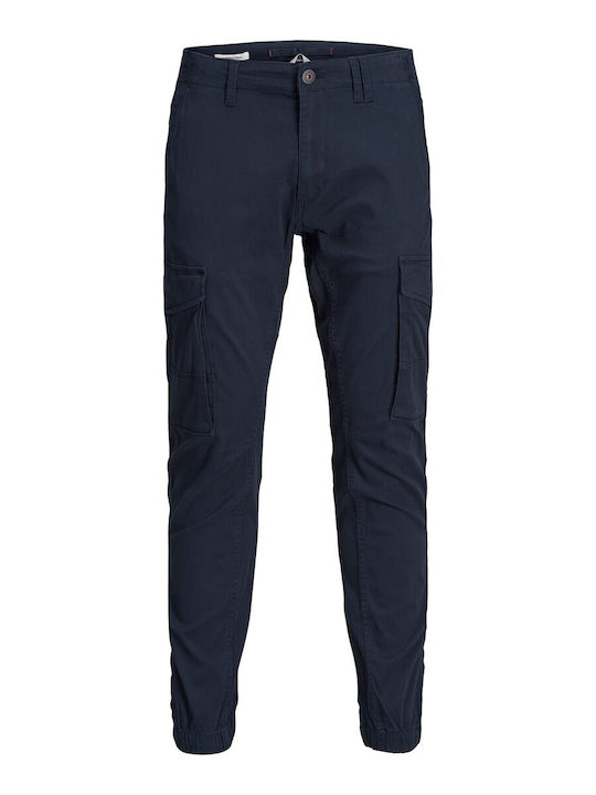 Jack & Jones Pantaloni cargo copii din material textil Albastru marin