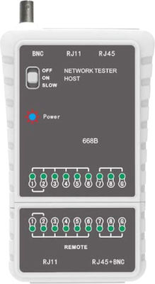 Tele Network Cable Tester RJ45 FY-668B