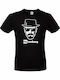 B&C Heisenberg 02 T-shirt Breaking Bad Schwarz