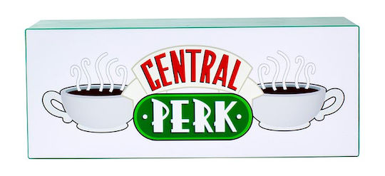 Paladone Kinder Dekorative Lampe Friends Central Perk Weiß