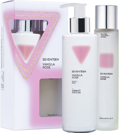 Seventeen Vanilla Rose Set pentru femei cu Loțiune de corp 2buc