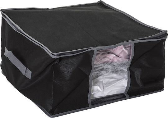 5Five F-V Air Store Υφασμάτινη Θήκη Αποθήκευσης Ρούχων Αεροστεγής και με Κενό Αέρος σε Μαύρο Χρώμα 40x40x25cm