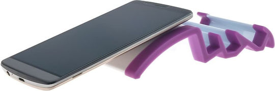 Алуминиева Бюрото за мобилен телефон Purple/White