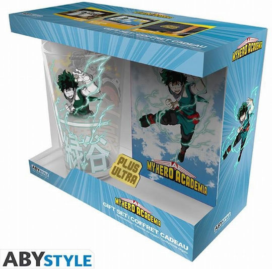 Abysse My Hero Academia - Izuku Midoriya Ποτήρι από Γυαλί ABYPCK265