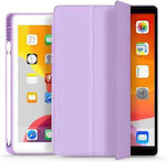 Tech-Protect SC Flip Cover Δερματίνης Violet (iPad 2019/2020/2021 10.2'')