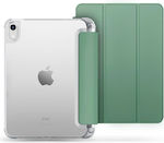 Tech-Protect SC Flip Cover Synthetic Leather / Silicone Cactus Green (iPad 2022 10.9'')