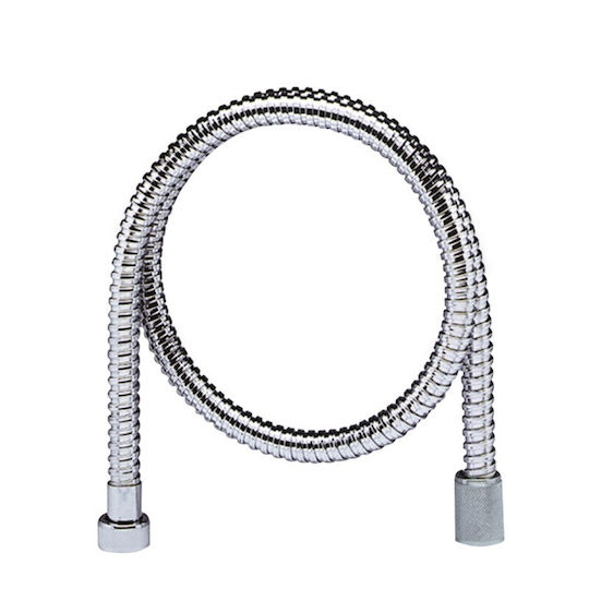 Viospiral Σπιράλ Ντουζ Μεταλλικό 120cm Λευκό