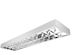 Power Led Metallic Fluorescent Ceiling Light LED 26W with 2 Light Bulb Places T8 Shape for G13 Base L120cm