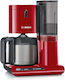 Bosch Filterkaffeemaschine 1100W Rot