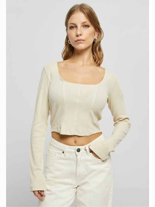 Urban Classics Women's Blouse Long Sleeve Soft ...