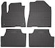Frogum Set of Front and Rear Mats 4pcs for Kia Soul EV 2019 Black