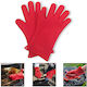 Silicone Oven Mitts Set Red 2pcs