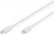 Digitus USB 2.0 Cable USB-C male - Lightning Λευκό 2m (DB-600109-020-W)