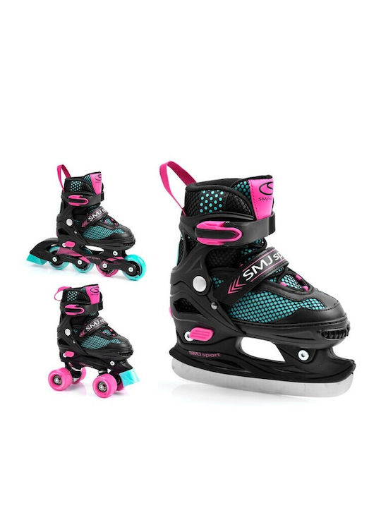 SMJ Sport Inline / Quad Rollers Μαύρα Ενηλίκων/Παιδικά SMJ Sport Inline / Quad Rollers Μαύρα Ενηλίκων/Παιδικά