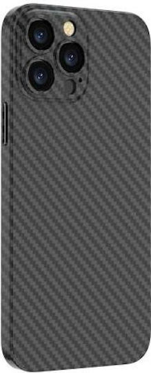 Devia Ultra Thin Задна корица Силикон 0.3мм Черен (iPhone 14 Plus)