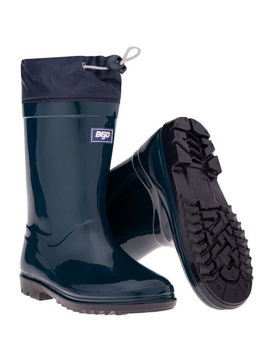 Bejo Παιδικές Γαλότσες Wellies Kai Jr Navy Μπλε