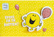 Mr. Happy Greeting Card Baptism 3D 7x11cm