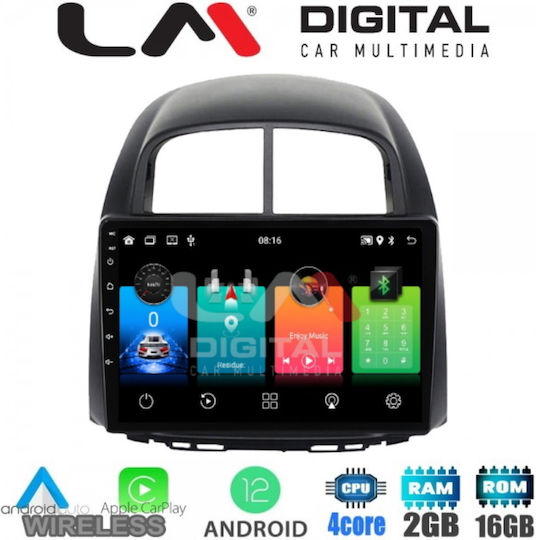 LM Digital Ηχοσύστημα Αυτοκινήτου για Daihatsu Sirion Subaru Justy 2007 > 2009 (Bluetooth/USB/WiFi/GPS) με Οθόνη Αφής 10"
