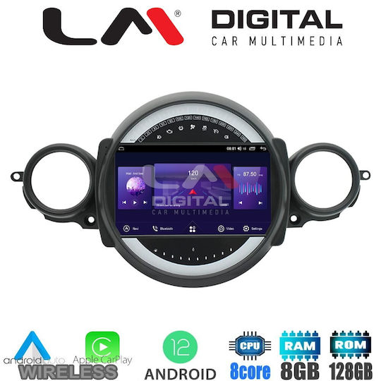 LM Digital Ηχοσύστημα Αυτοκινήτου για Mini Cooper / Clubman / Roadster 2007 > 2014 (Bluetooth/USB/WiFi/GPS/Apple-Carplay/Android-Auto) με Οθόνη Αφής 9"