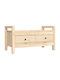 Hallway Furniture with Bench 80x40x43cm