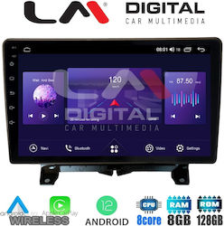 LM Digital Sistem Audio Auto pentru Land Rover Range Rover Sport / Descoperire / Range Rover 2005-2013 (Bluetooth/USB/WiFi/GPS/Apple-Carplay) cu Ecran Tactil 9"