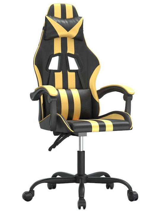 vidaXL 3143820 Καρέκλα Gaming Δερματίνης Μαύρο/...