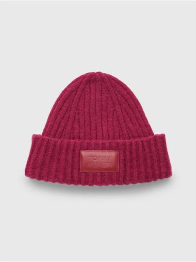 Knitted Beanie Cap Italian Wine AW0AW13767 -VWU