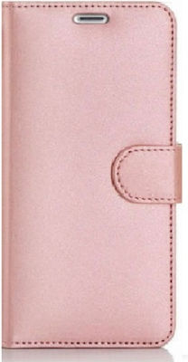 Synthetic Leather Book Rose Gold (Realme C33)