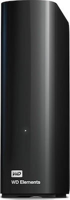 Western Digital Elements Desktop USB 3.0 External 3.5" HDD 20TB Black