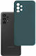 Matt Umschlag Rückseite Silikon Dark Green (Galaxy A13 4G)