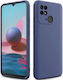 Matt Задна корица Силикон Син (Redmi 10C)