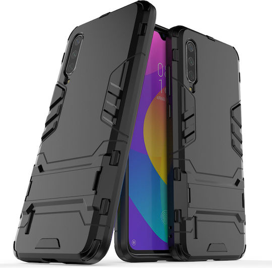 BBR Iron Back Cover Plastic Negru (Xiaomi Mi 9)