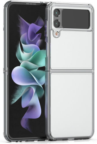 Umschlag Rückseite Silikon Transparent (Galaxy Z Flip4)