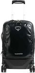 Osprey Transporter Hardside Hybrid Cabin Travel Bag Fabric Black with 4 Wheels Height 55cm 10003947