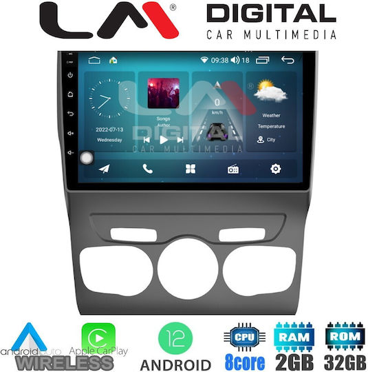 LM Digital Ηχοσύστημα Αυτοκινήτου για Citroen C4 / DS4 2011-2019 (Bluetooth/USB/WiFi/GPS/Apple-Carplay/Android-Auto) με Οθόνη 10"