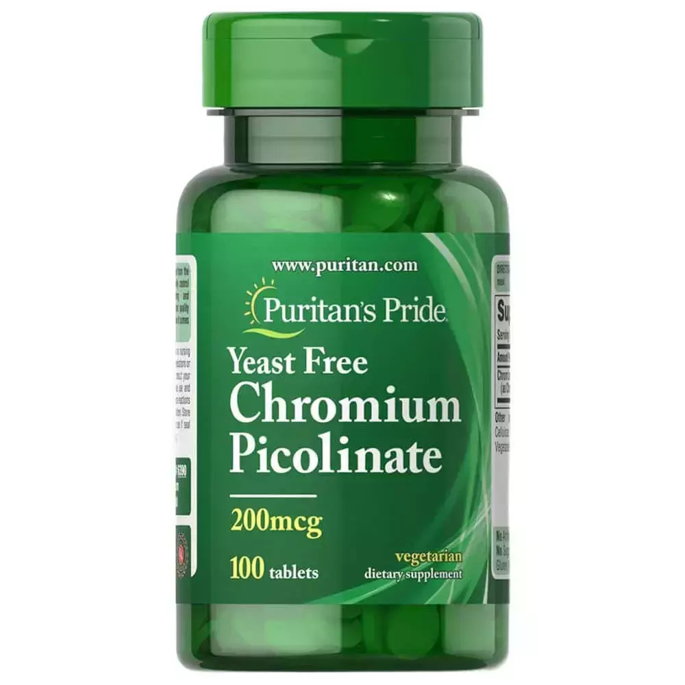 Puritan's Pride Chromium Picolinate 100 tabs Skroutz.cy
