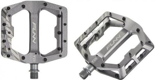 Funn Funndamental GRS Anodized Fahrradpedale Wohnung Gray