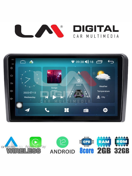 LM Digital Sistem Audio Auto Hummer H1 H1 2006+ (Bluetooth/USB/WiFi/GPS/Apple-Carplay/Android-Auto) cu Ecran 10"