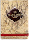 Half Moon Bay Marauder's Map Σημειωματάριο A6 με Λάστιχο Καφέ