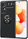 Ancus Autofocus Shockproof Umschlag Rückseite Silikon Schwarz (Xiaomi 12 Lite)